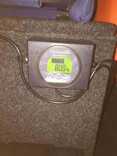 Customer photo review of iTECHBM500 500 Amp Battery Monitor with Shunt