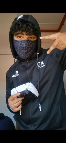 Customer photo review of Sony - PlayStation - Black & White Teq - Men's Hoodie