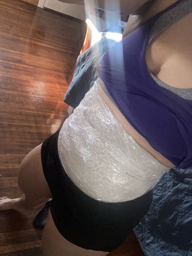 Customer photo review of 15 Uses Magnesium Therapy Herbal Wrap