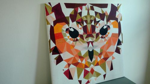 Customer photo review of Malen nach Zahlen - Frosch mit Brille