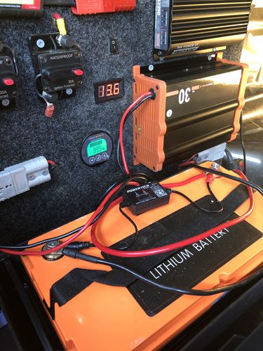 Customer photo review of iTECH120X 12V 120Ah Lithium Ion Battery LiFePO4 Deep Cycle Camping RV Solar