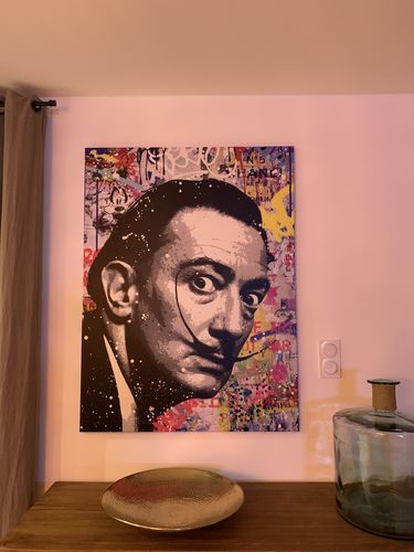 Customer photo review of Tableau Vandal Salvador Dali