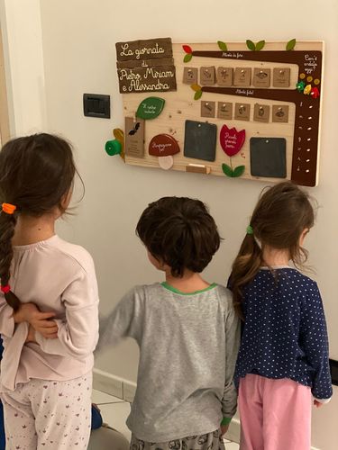 Customer photo review of Tabellone Buongiorno Bosco - Gruppo Classe