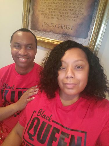 Customer photo review of King & Queen Gift Set