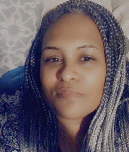 Customer photo review of Innocence Hair Spetra Synthetic Braid - EZ BRAID RAINBOW 30"