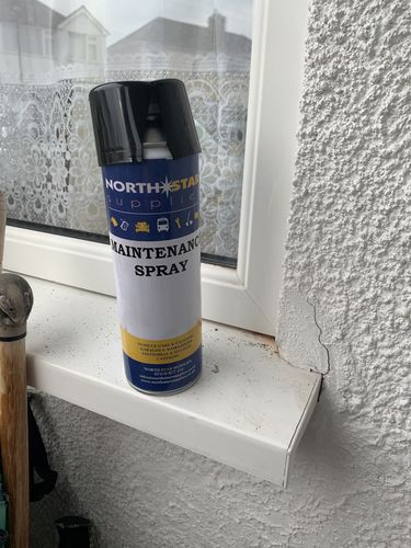 Customer photo review of Maintenance Spray & Silicon Lock Oil Kit