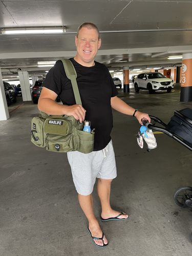 Customer photo review of Tacpac 'Recon 2.0' Hunter Green Nappy Bag Set
