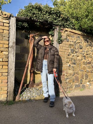 Customer photo review of Vintage The North Face Puffer Jacket