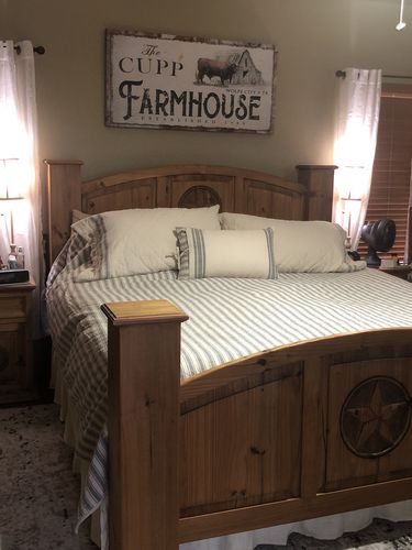 Customer photo review of Rustic Farmhouse Sign