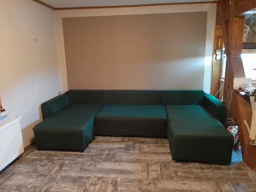 Customer photo review of Waldgrün - Sofabezüge für klassische und Ecksofas - Das Haus der Überzüge