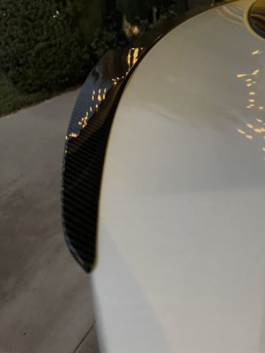 Customer photo review of *NEW* Carbon Fiber Performance Spoiler for Tesla Model Y 2020-21 (Gen 2)