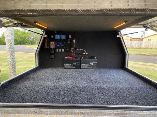 Customer photo review of iTECH120 12v Lithium Ion Battery - LiFePO4 Deep Cycle Camping RV Solar