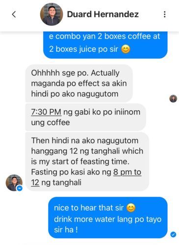 Customer photo review of KETOFIT JUICE SHAKE 11 IN 1