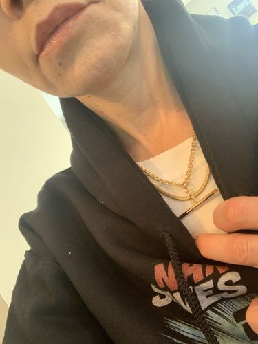 Customer photo review of Thalia Necklace