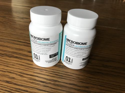 Customer photo review of Probiotic Prebiotic for Heart Health & Bloating | Microbiome Plus+
