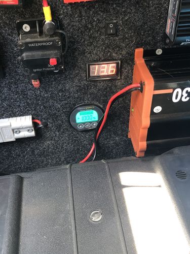 Customer photo review of iTECHBM500 500 Amp Battery Monitor with Shunt