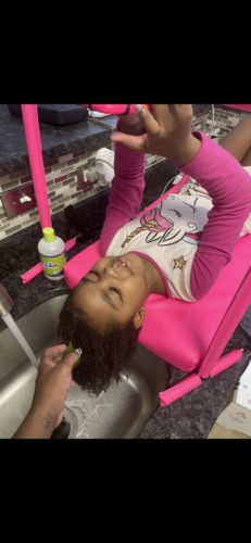 Customer photo review of Shampoo Mat Deluxe