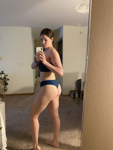 Customer photo review of 'Freedom' Regular Rise Cheeky Bikini Bottom