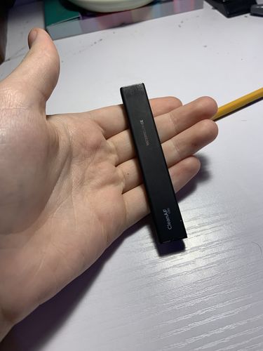 Customer photo review of 100 mg CBD Disposable Vape ~ CleanAF PUFF in 9 Flavors
