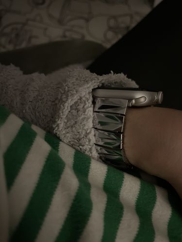 Customer photo review of Pyramid Band for the Apple Watch
