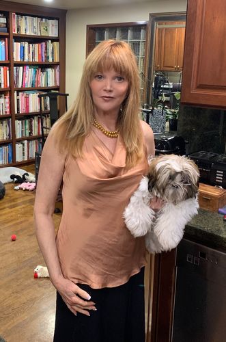 Customer photo review of NIC+ZOE Soft Copper Destination Cowl Neck Tank Top M201646 NEW