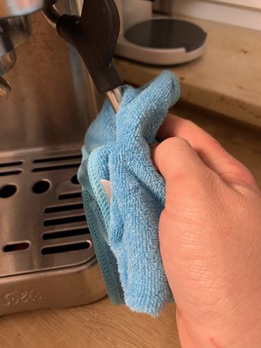 Customer photo review of 4er Barista Tuch-Set