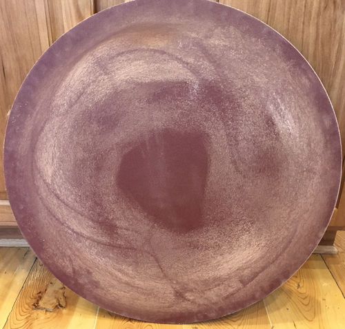 Customer photo review of 24 Inch Adhesive Back Aluminum Oxide Multipurpose Sanding Disc