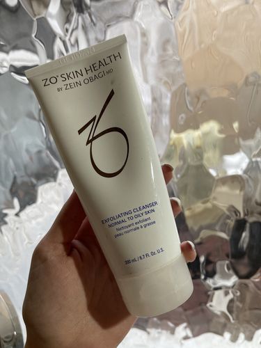 Customer photo review of Exfoliating Cleanser