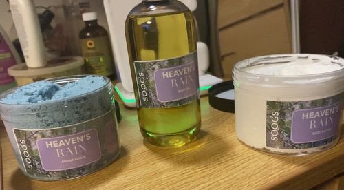 Customer photo review of Heavens Rain | Trio Bundle