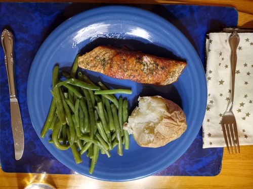 Customer photo review of Canadian Salmon, Two 6oz Portions