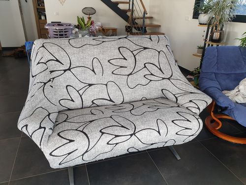 Customer photo review of Brown - Housses Extensibles de Fauteuil et Canapé - La Maison des Housses