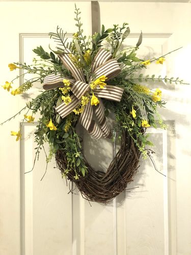 Customer photo review of 3 Grapevine Wreath Kits