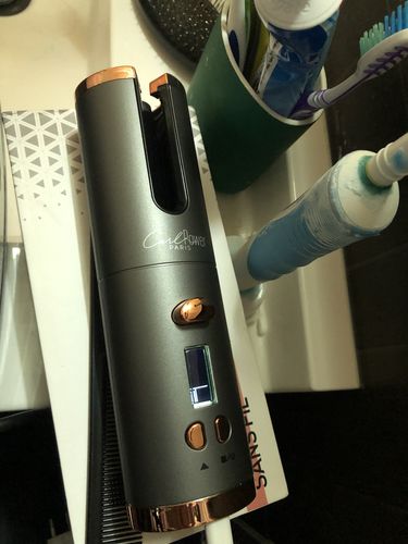 Customer photo review of CurlPower 2.0 - Fer à boucler sans fil