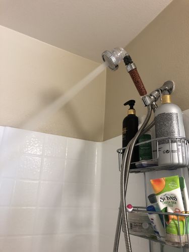 Customer photo review of The Best Eco-Friendly Shower Head