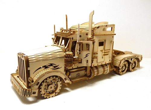 Customer photo review of Camion Poids-Lourd - La Maquette en Bois®