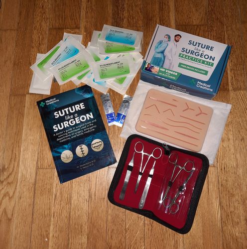 Customer photo review of Suture Practice Kit