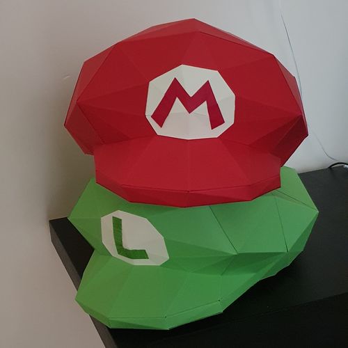 Customer photo review of Masque Super Mario