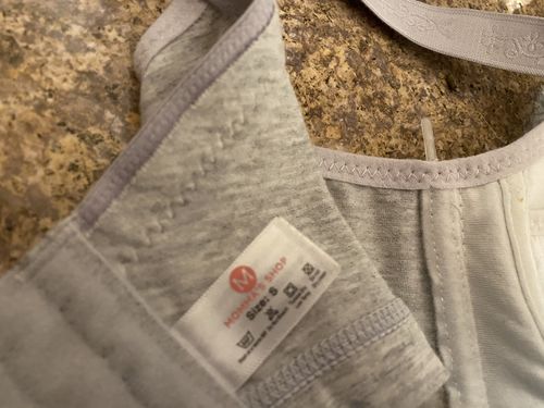 Customer photo review of Momma's Comfy Maternity Bra