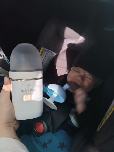 Customer photo review of Portable Bottle Warmer Pro Set