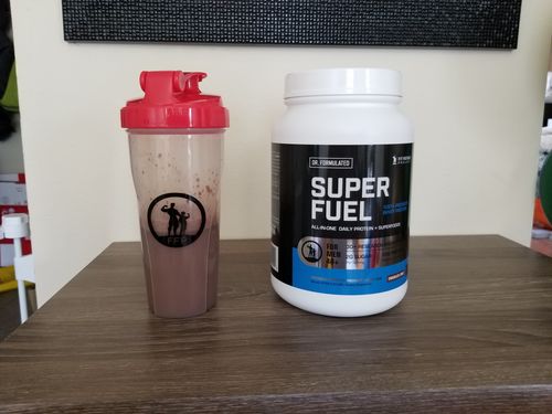 Customer photo review of DELICIOUS SUPERFUEL PROTEIN