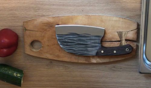 Customer photo review of Handgeschmiedetes Kochmesser - Serbian Style Ergonomic