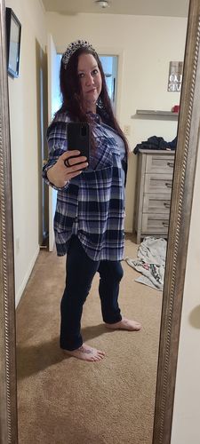 Customer photo review of Sapphire Muse Tiara