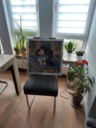 Customer photo review of Dein LIEBLINGSBILD - Als Diamond Painting