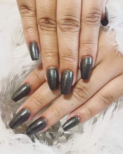 Customer photo review of Colorful Poly Nail Gel Kit All for manicure