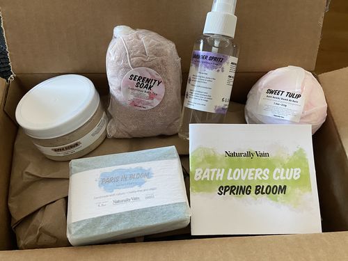 Customer photo review of Monthly Bath Lovers Club First Month Only $9