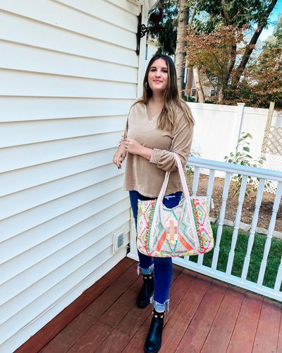 Customer photo review of Impala Aztec Tote