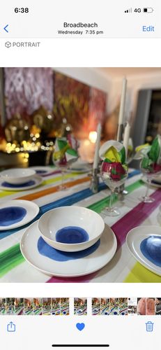 Customer photo review of The Candy Napkin Set (4)