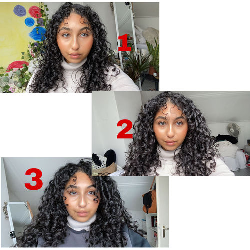 Customer photo review of VOLUME SPRAY 250ML