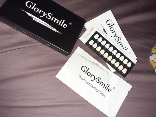 Customer photo review of Bandes Blanchissantes (Dents sensibles)