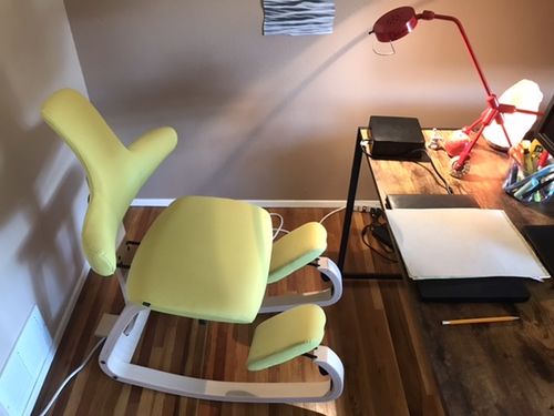 Customer photo review of Thatsit Balans Kneeling Chair - Customizable